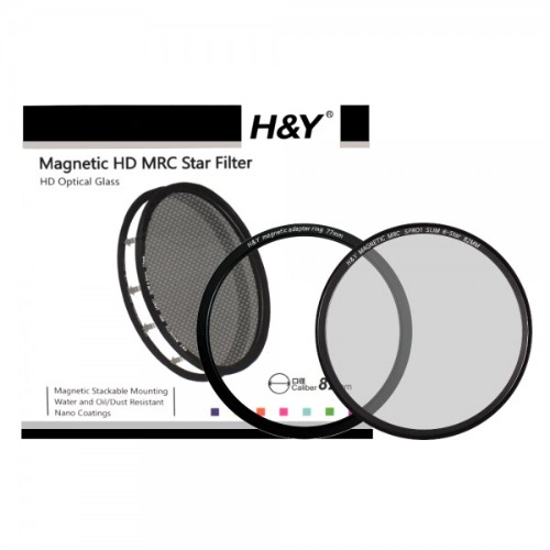 HD MRC STAR 6X 82mm 마그네틱 크로스필터  H&amp;Y 필터SMDV
